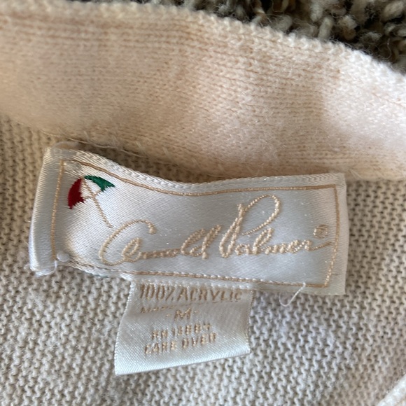 Vintage Cream sweater cardigan - Picture 3 of 5